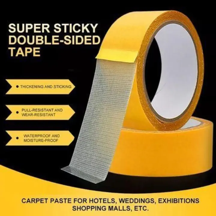 Double sided cloth base tape now available Similar to traditional gaffer tape and duct tape, cloth tape is a heavy-duty protective tape with a laminated