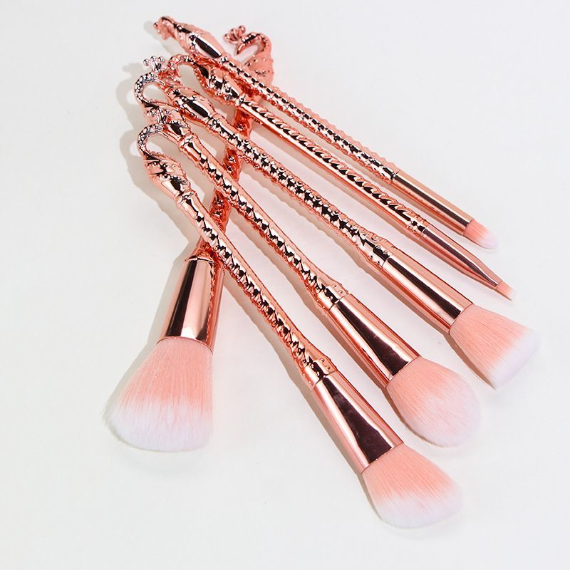 Makeup brush set   New Peacock Spiral Makeup Brush Set Beginner Full Set Eyeshadow Foundation Brush Makeup Soft Bristle Beauty Tool