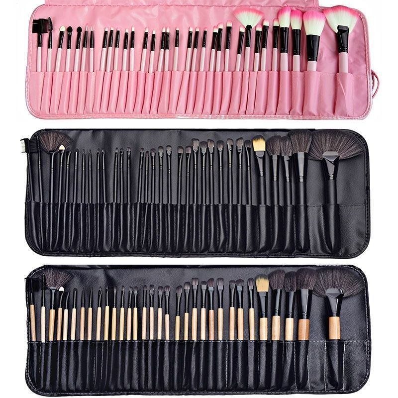 Set of 24 makeup brushes  A full set of soft bristles soft powder brush blush brush foundation brush contour brush beauty tool makeup artist