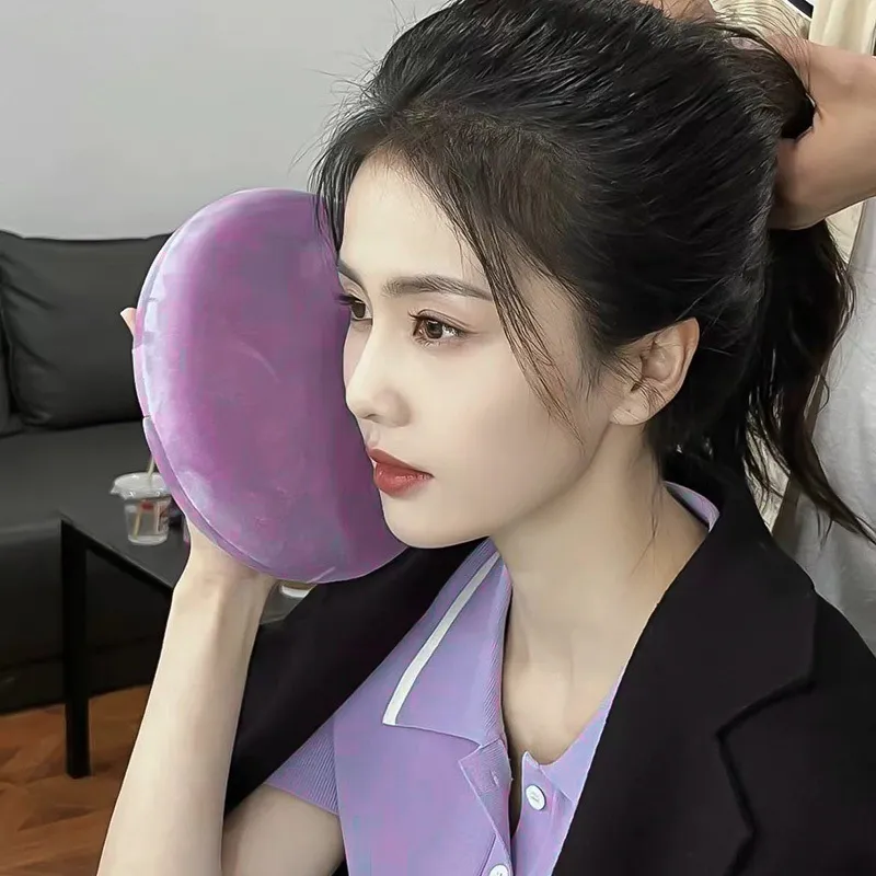 Makeup tools  Extra large puff  150mm enlarged and thickened Plus version giant body highlighter powder setting makeup oversized loose powder puff talcum puff