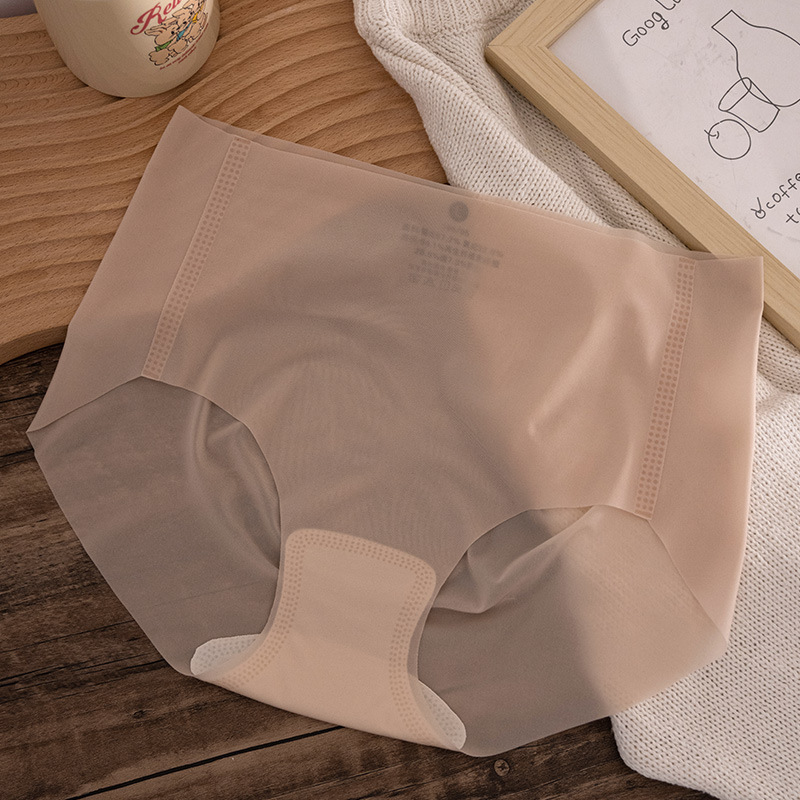 8 pieces of women's panties  Japanese seamless underwear  Women's summer thin models  Quick-drying mask pants  3D three-dimensional peach buttocks  Sexy ice silk briefs