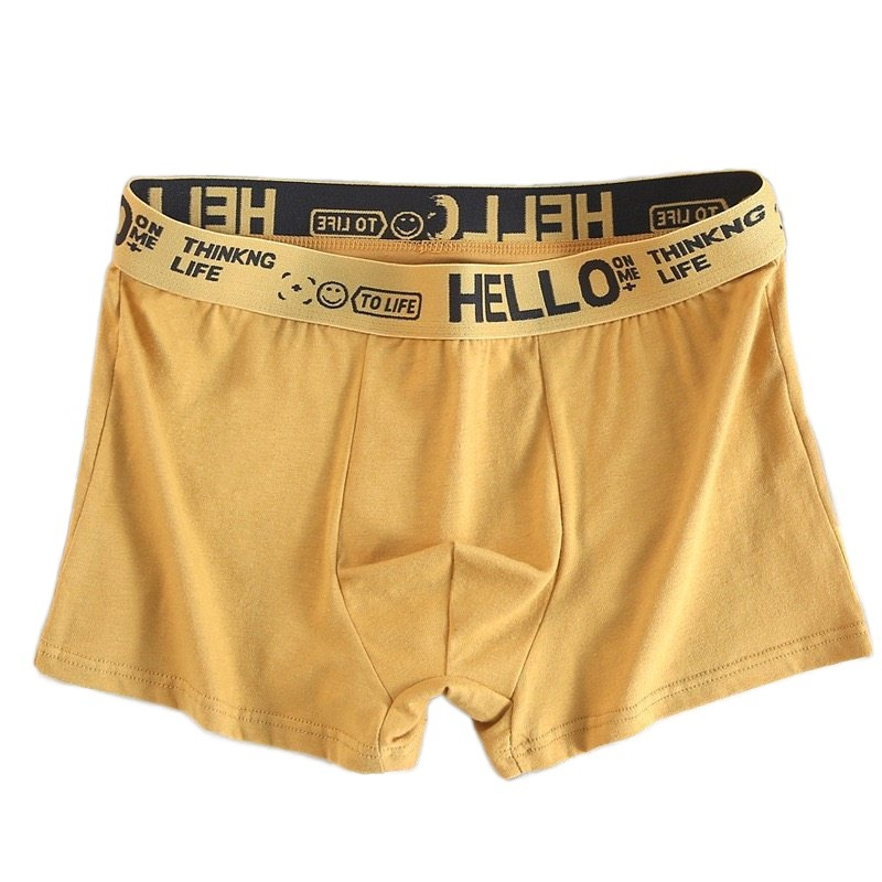 Men's boxers*4men's   underwear boxers comfortable men's cotton briefs soft Calzoncillos breathable men's boxer shorts