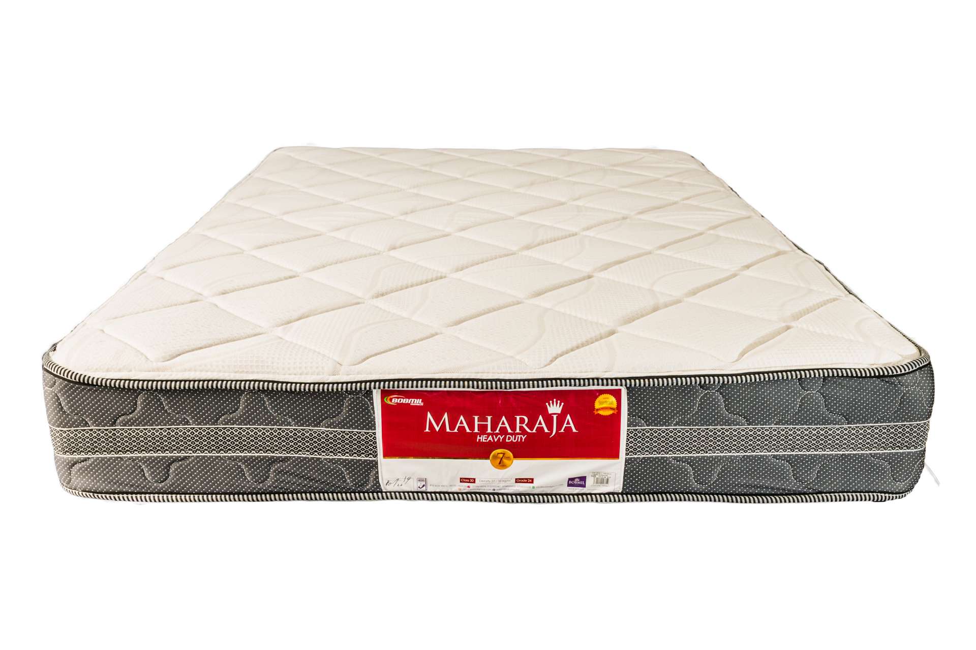 Maharaja 7 Years Guaranteed Bobmil Foam Mattress. Home Living Bedroom Elagancy Fabric And Long-lasting Mattress Comfy, Elegant Kitchen, Bedroom furniture mattresses box springs Plus 7 years Warranty,