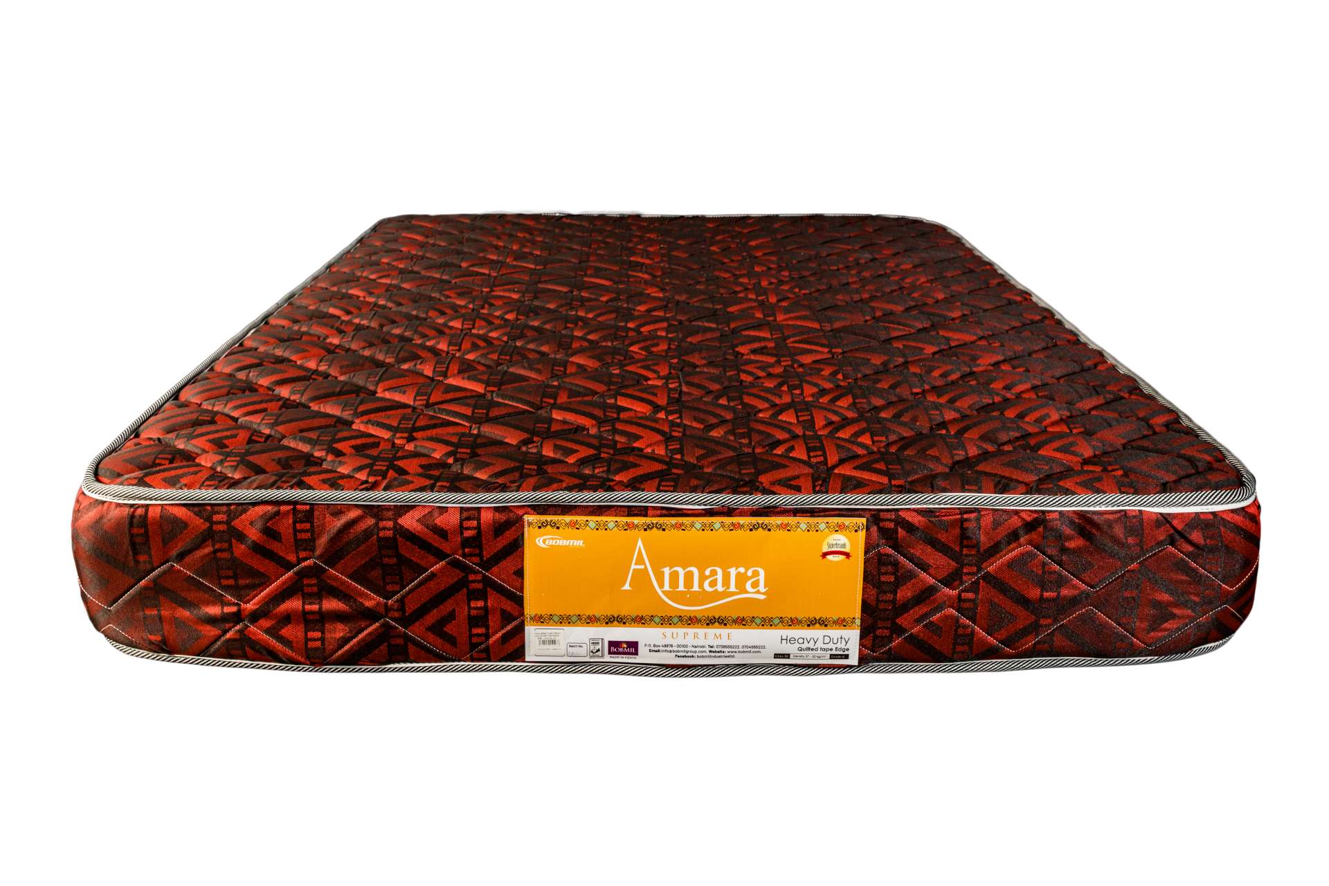Super Amara Supreme? Heavy Duty Quilted With Tape Edge Bobmil Foam Mattress.

Home Living Bedroom Soft And Long-lasting Mattress Comfy, Elegant Kitchen, Bedroom furniture mattresses box springs