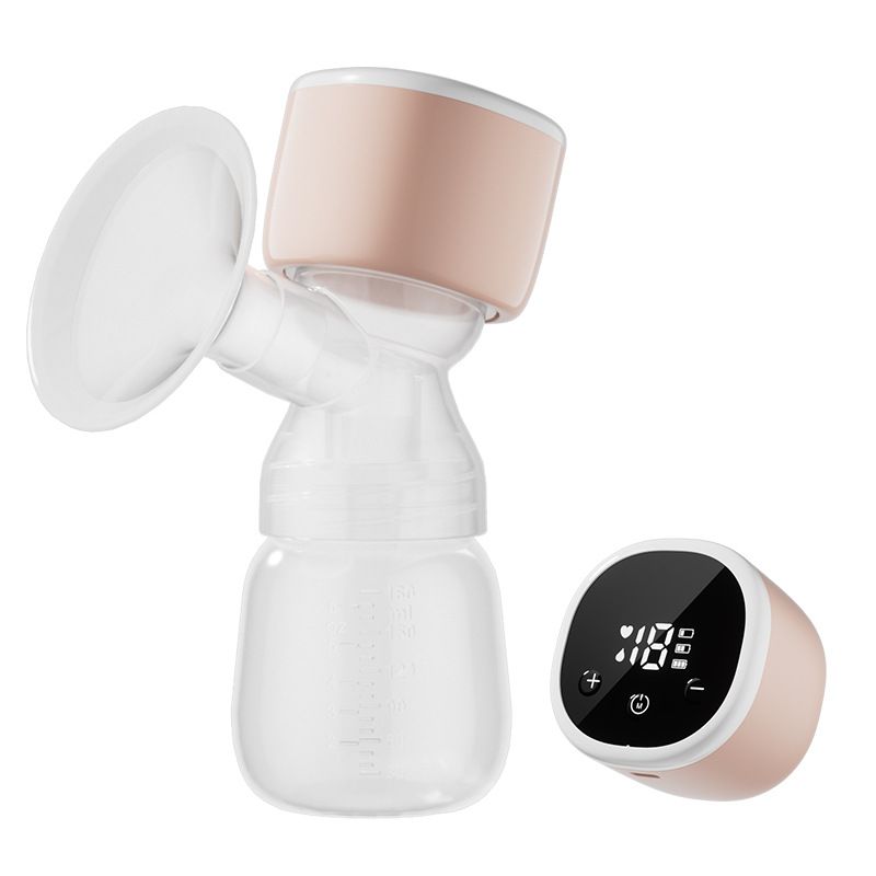 Automatic electric breast pump, all - in - one & portable. Big suction for milk expressing. With comfortable massage to help unclog milk ducts. Makes tired moms feel more at ease