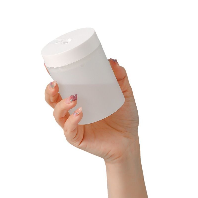 USB Mini Humidifier with Colorful Lights, Dual Spray Nano Mist Diffuser, Large Fog Output, Portable Home & Gift for Kenya, Quiet Operation, Rechargeable Air Moisturizer