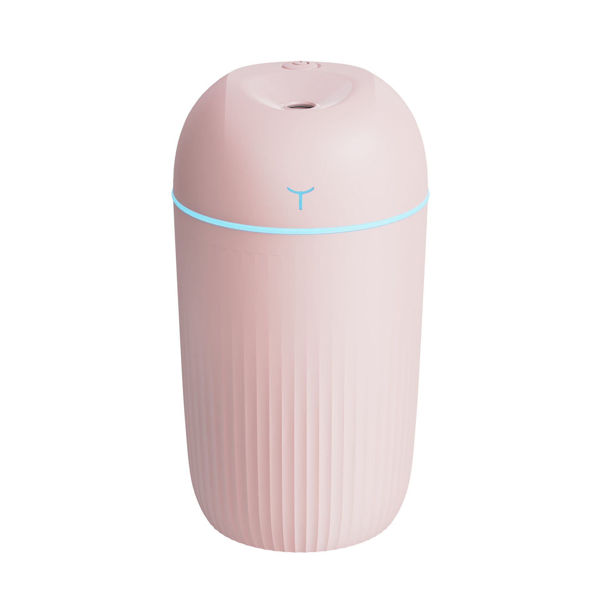 USB Mini Humidifier with Colorful Lights, Dual Spray Nano Mist Diffuser, Large Fog Output, Portable Home & Gift for Kenya, Quiet Operation, Rechargeable Air Moisturizer