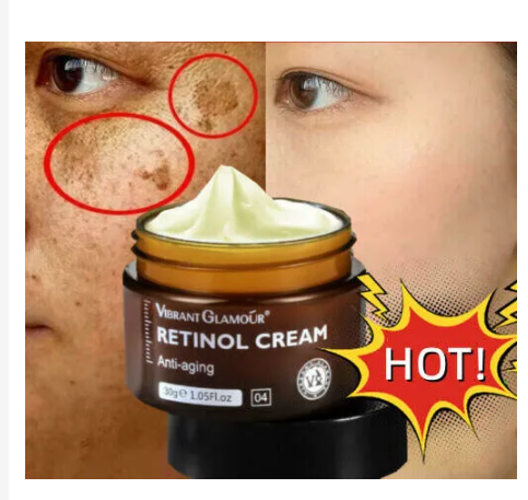 Retinol Cream Brightening Anti-Aging Age-Defense Moisturizing Firming Lifting Facial Retinol Face Cream Serum- Vibrant Glamour
