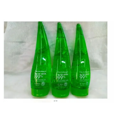 Fruit Of The Wokali Aloe Vera Soothing Gel Sunburn Repair Gel 99% Natural AloeVera Content Treat Sun Burns and Repairs Skin Faster Hydrating and Moisturizing Cream