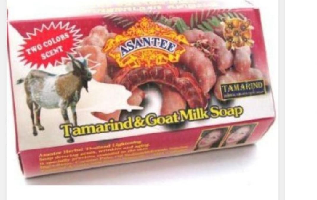 Asante Tamarind and Goat Milk Soap.