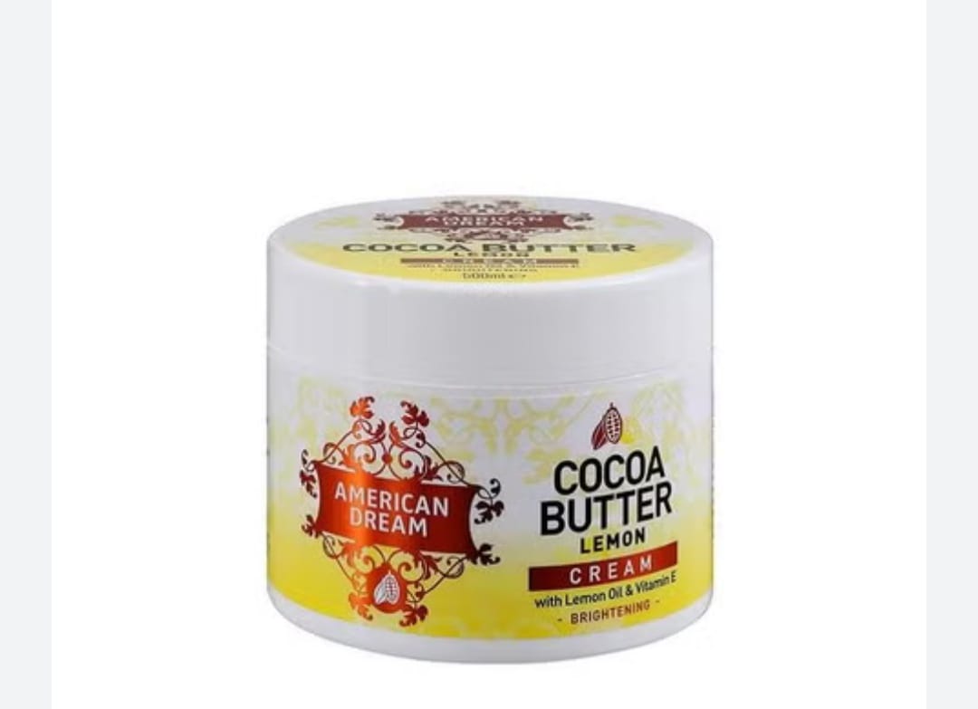 American Dream with Cocoa Butter with Lemon