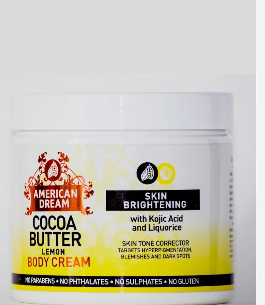 American Dream with Cocoa Butter with Lemon
