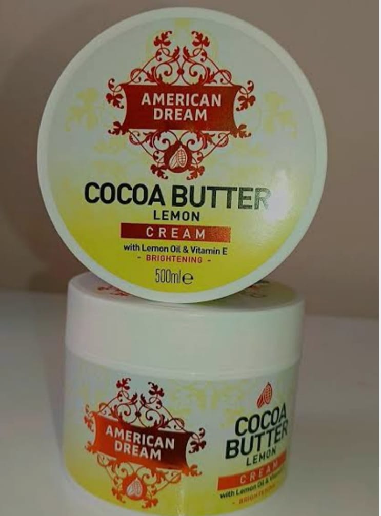 American Dream with Cocoa Butter with Lemon