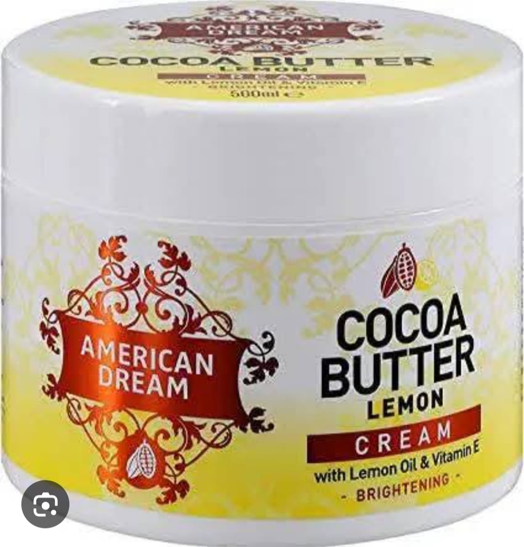 American Dream with Cocoa Butter with Lemon