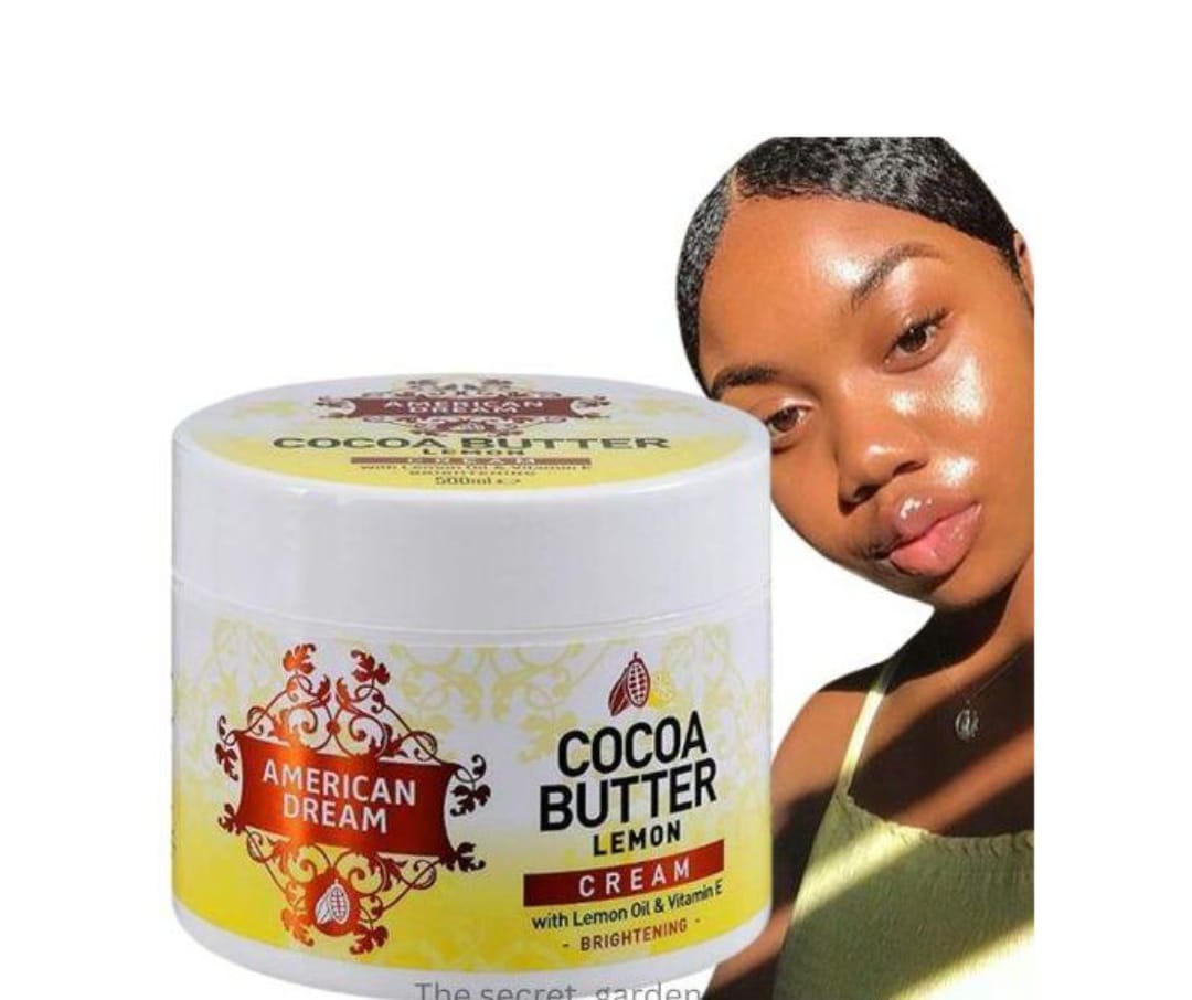 American Dream with Cocoa Butter with Lemon