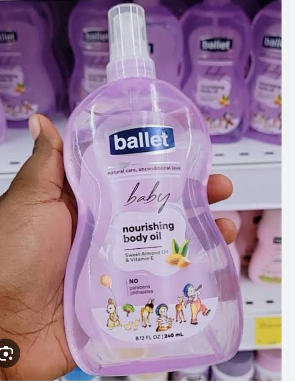 Ballet Baby Body Butter nourishing oil