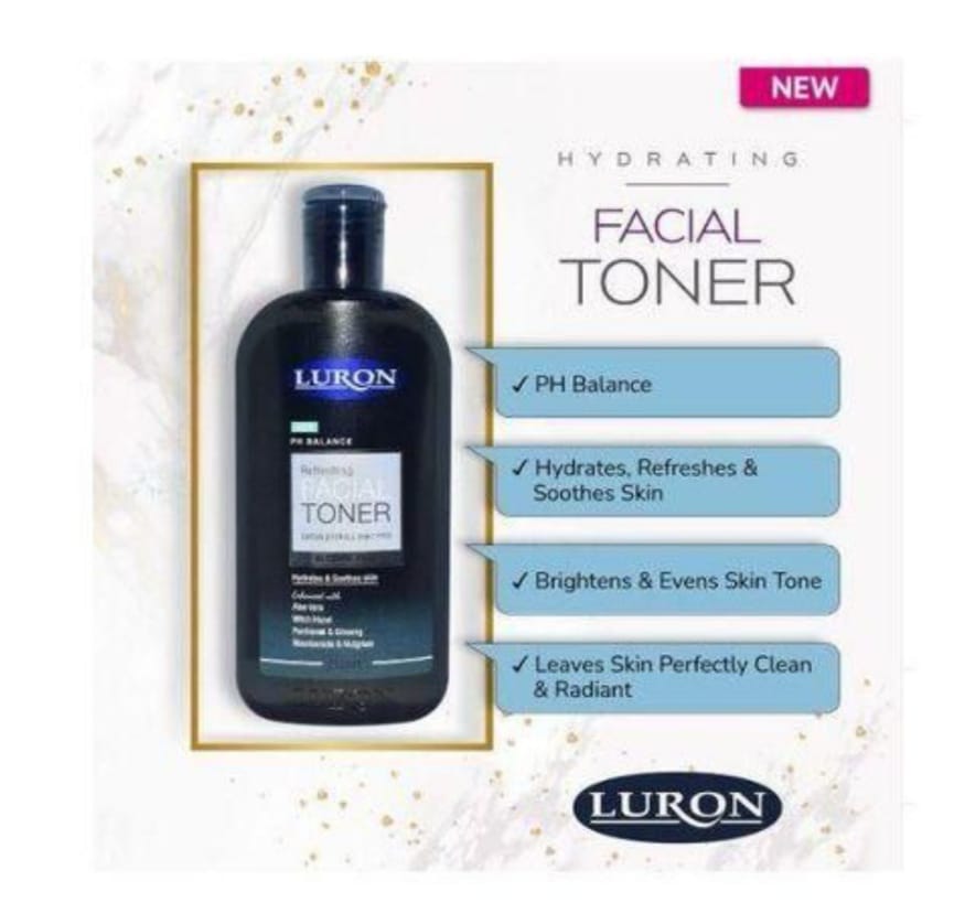 Luron Facial Toner with niacinamide witch hazel