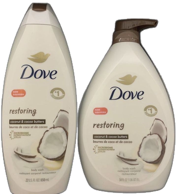 Dove Exfoliating Refreshing Shower Gel Scrub 500ml