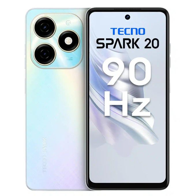 Tecno Spark 20 4G, 256GB 8GB RAM, Screen 6.6 inches, Battery 5000 mAh