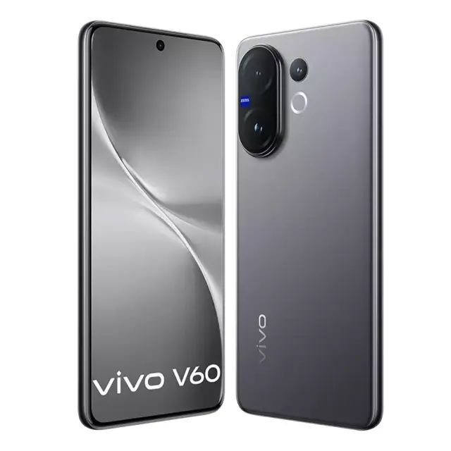 Vivo V60 5G, 256GB 12GB RAM, Camera 50MP, Battery 6500 mAh, Color Mist Grey, Smartphone