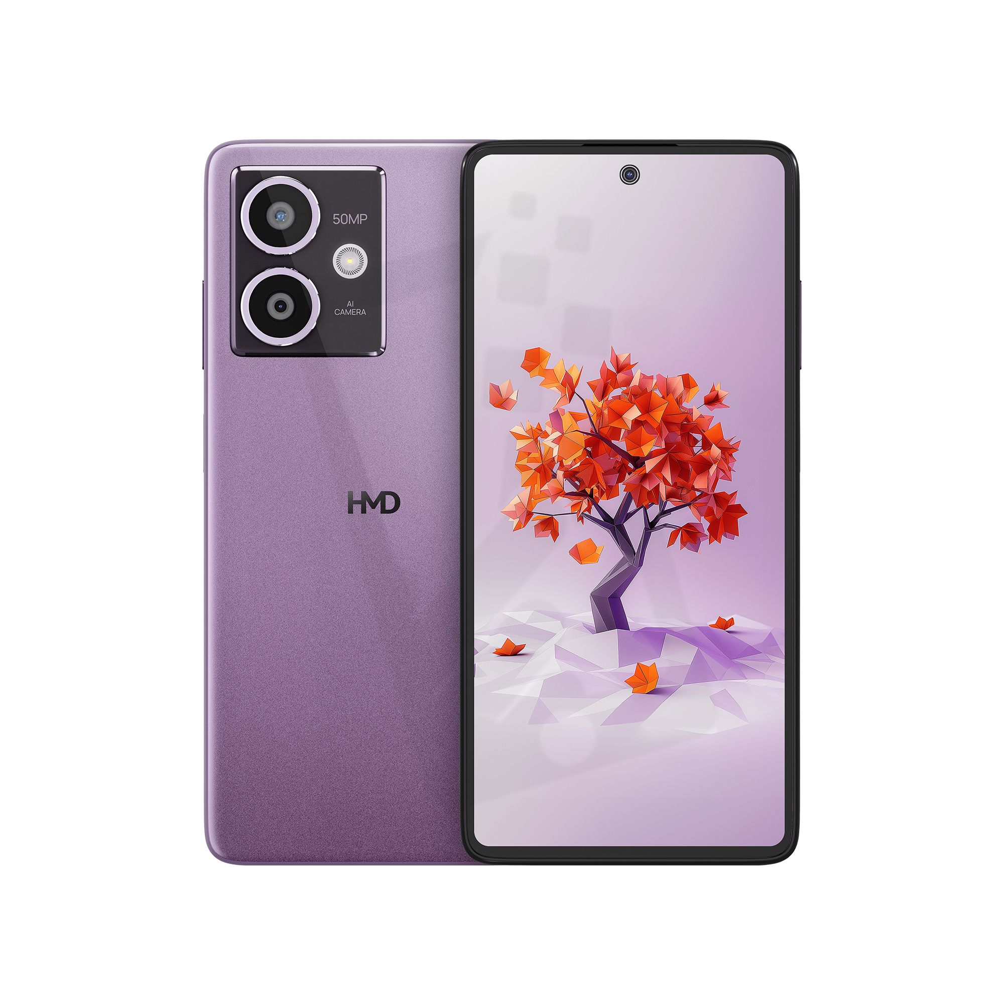HMD Crest 5G, 128GB 6GB RAM, Screen 6.67 inch, Battery 5000 mAh, Color "Lilac"