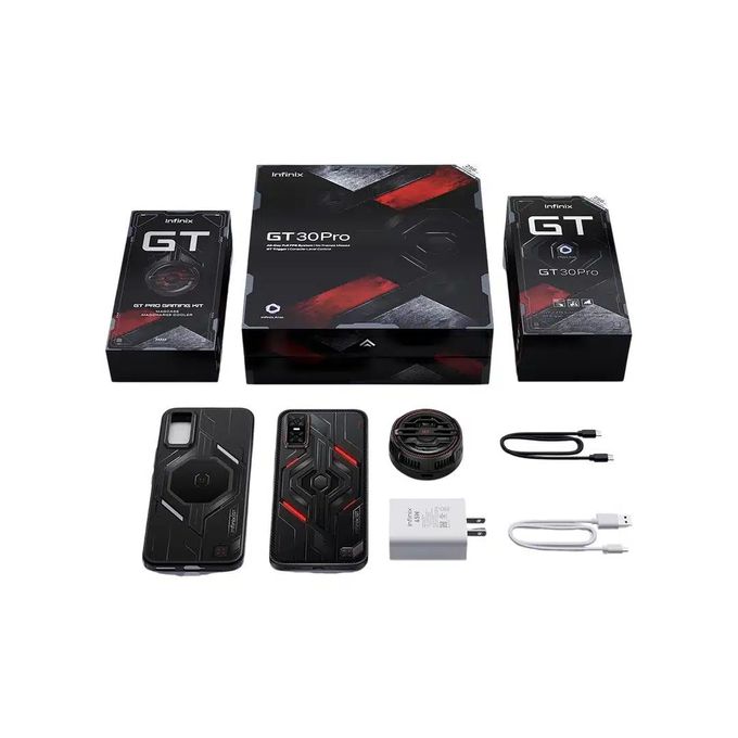 Infinix GT 30 Pro 5G, 256GB 12GB RAM, Screen 6.78 inch, Battery 5500 mAh, Color Dark Flare