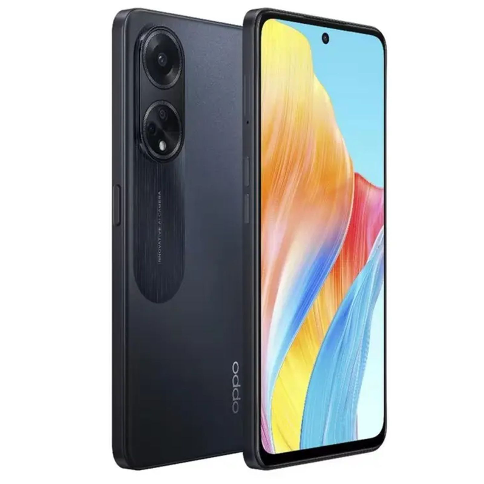 Oppo A98 5G, 256GB 8GB RAM, Camera 64MP, Battery 5000mAh, Color Cool Black