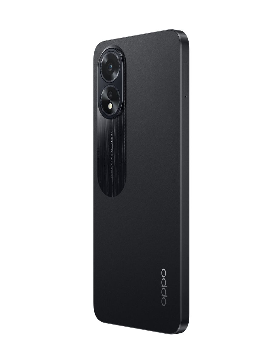 Oppo A38 4G, 128GB 6GB RAM, Camera 50 MP, Battery 5000mAh, Color Glowing Black