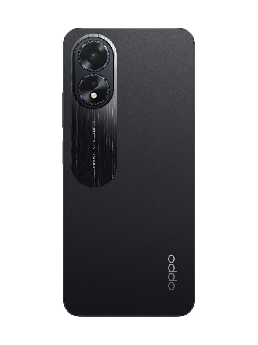 Oppo A38 4G, 128GB 6GB RAM, Camera 50 MP, Battery 5000mAh, Color Glowing Black