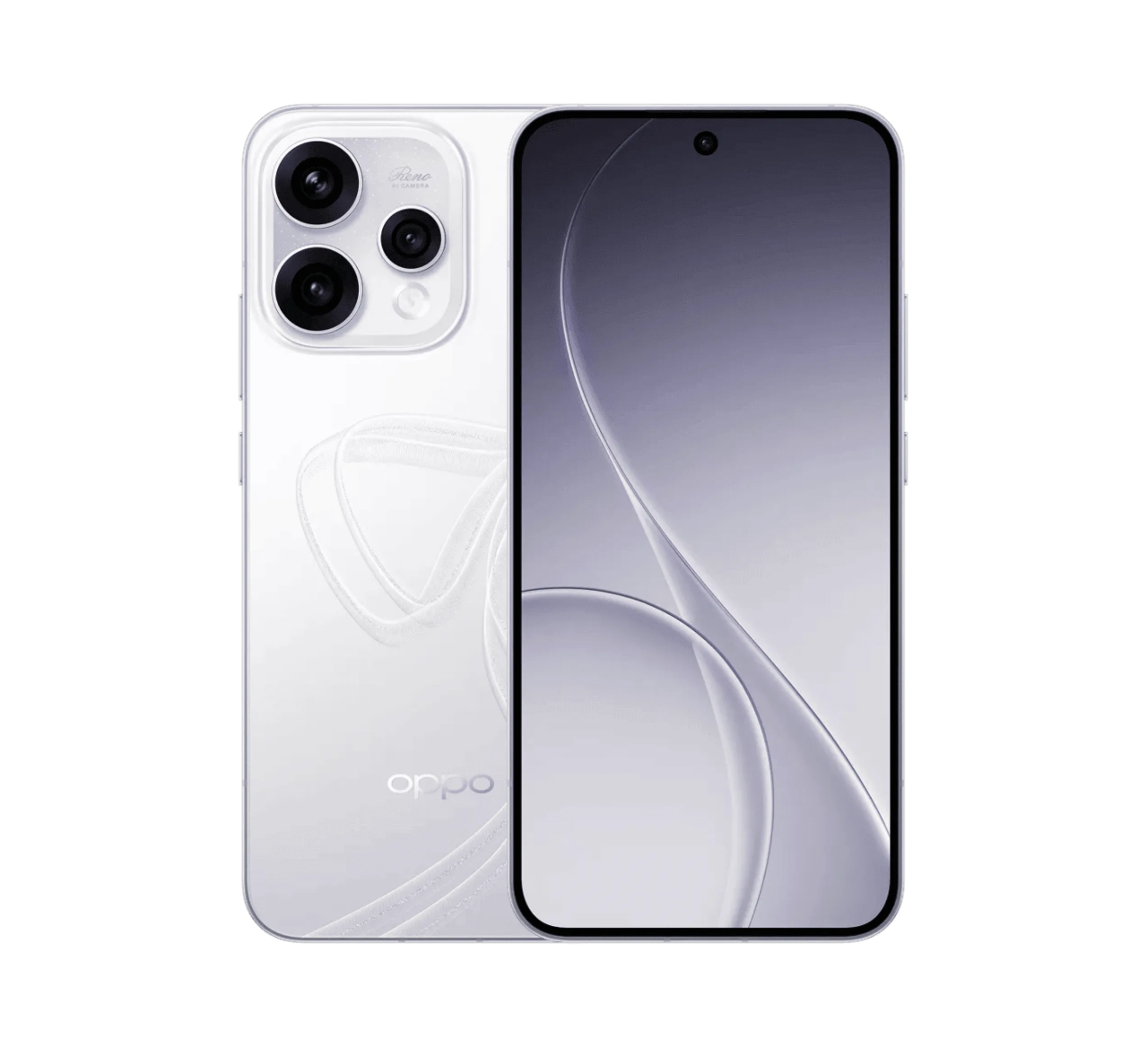 Oppo Reno 15 5G, 512GB 12GB RAM, Camera 50MP, Battery 6500mAh, Android 16, Color Aurora White, Smartphone
