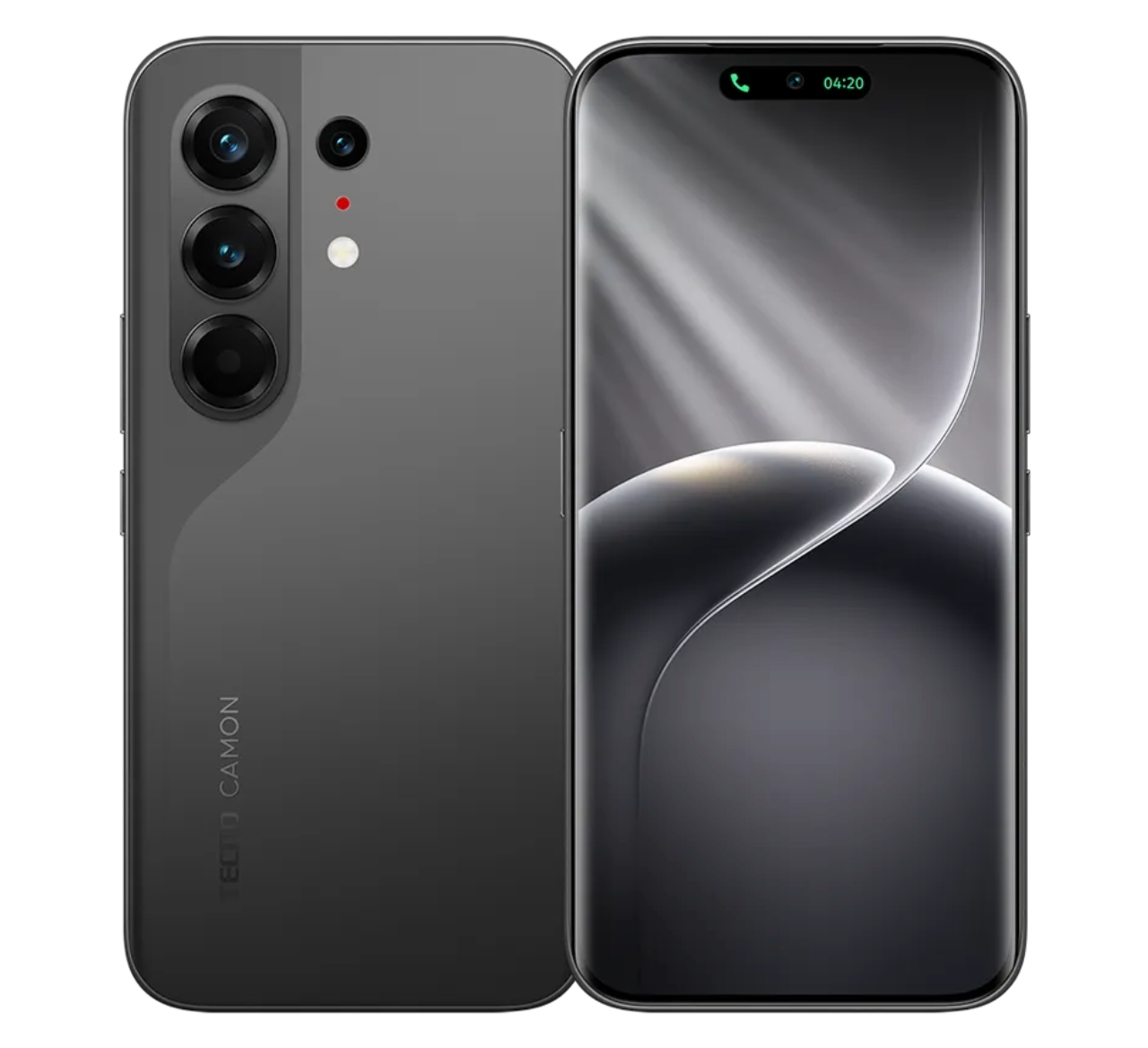 Tecno Camon 50 Pro 4G, 256GB 8GB RAM, Camera 50MP, Battery 6150mAh, Color Moonshadow Black, Smartphone