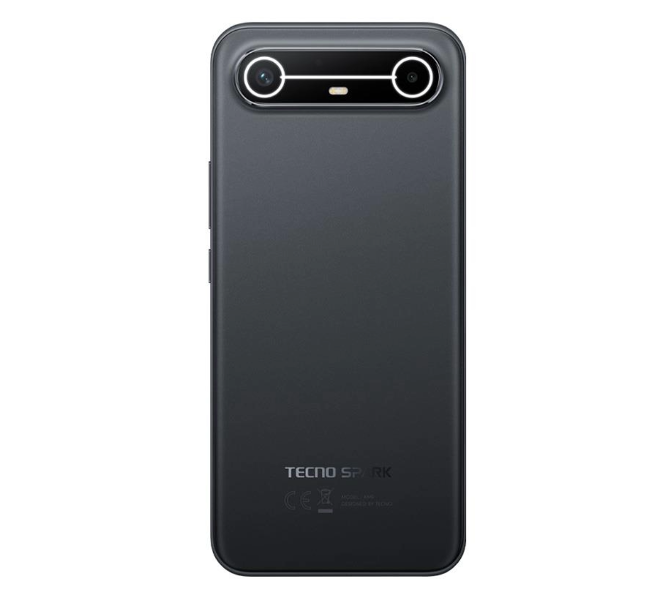 Tecno Spark Slim 4G, 256GB 8GB RAM, Screen Curved 6.78 inch, Battery 5160 mAh, Color Cool Black
