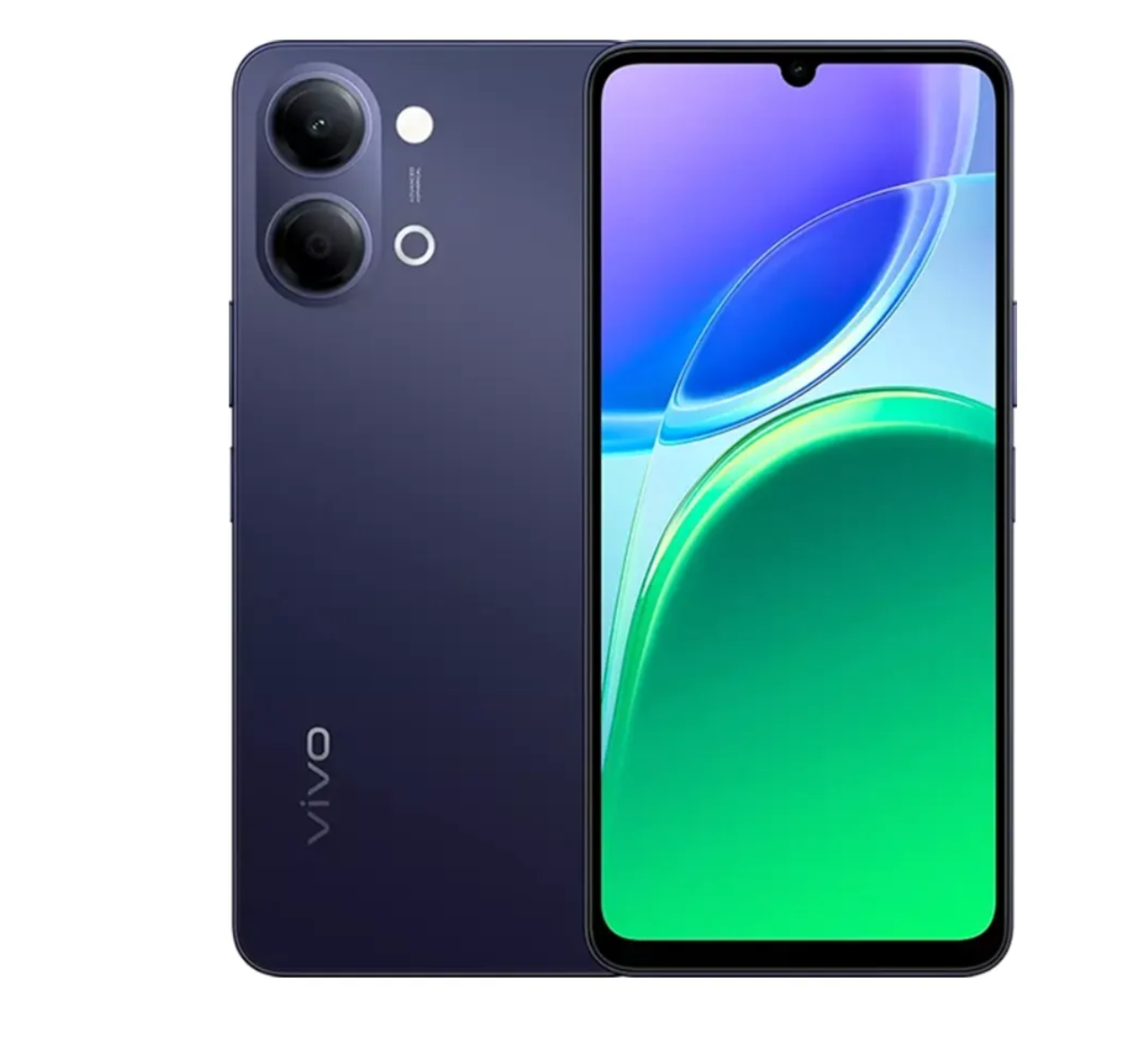 VIVO Y05 4G, 64GB 4GB RAM, Camera 8MP, Battery 6500mAh, Color Voyage Black