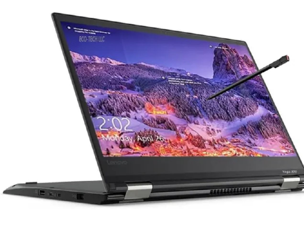 (FREE  BAG) LENOVO YOGA 370 |CORE I5| 8GB RAM | 256GB SSD| 7TH GENERATION| TOUCHSCREEN| X360| STYLUS PEN | BACKLIT KEYBOARD WINDOWS 11 PRO