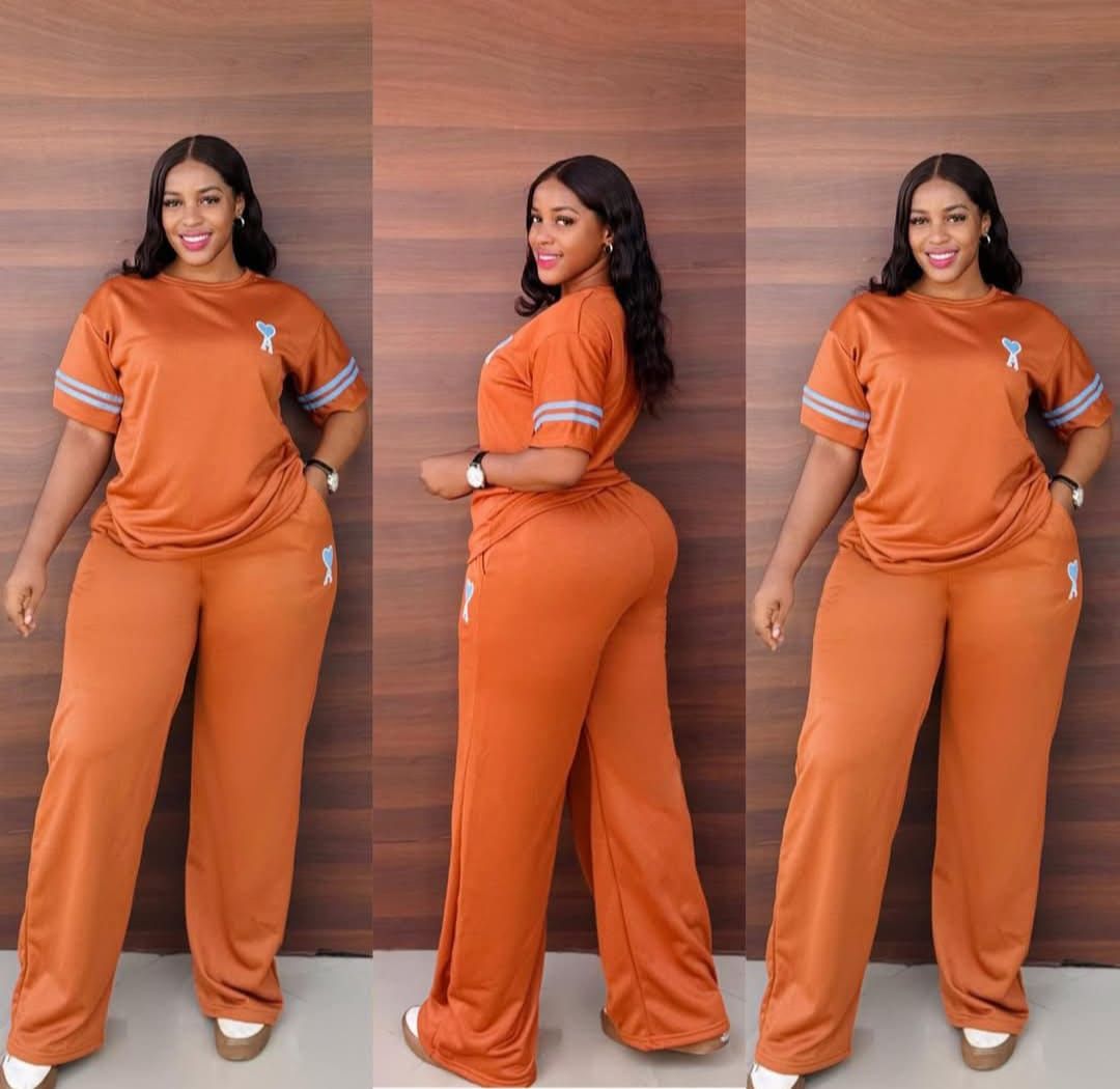 Women’s Elegant Two-Piece Co-Ord Set – Chic Blouse and High-Waist Palazzo Pants | Stylish Matching Outfit for Office, Evening, Vacations & Daily Fashion