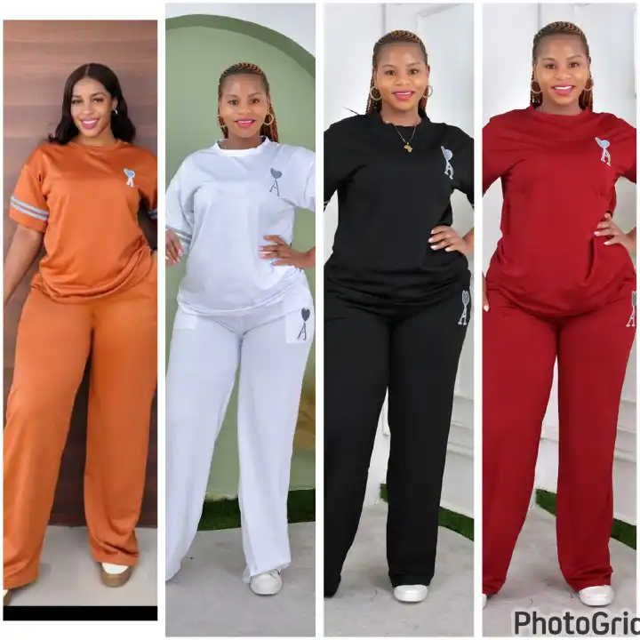 Women’s Elegant Two-Piece Co-Ord Set – Chic Blouse and High-Waist Palazzo Pants | Stylish Matching Outfit for Office, Evening, Vacations & Daily Fashion