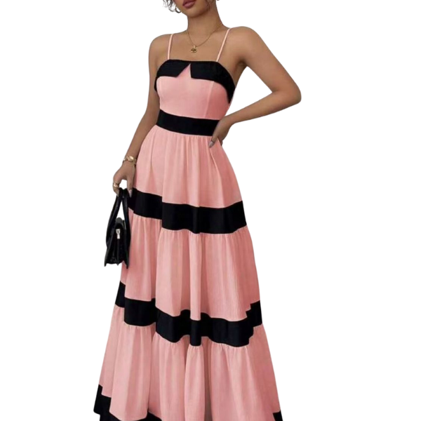 Luxury Long Summer Evening Dress – Trendy Graduation Prom Gown for Women | Fancy Modern Outfit for Parties & Special Occasions