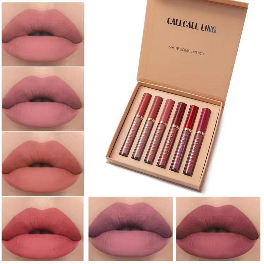 OFFER!!!FLASH SALE!!!CallCall ling 6PCS/Set Matte Lip Gloss Suit Moisturizing Lip Gloss Long-lasting Liquid Cosmetics Durable Waterproo Fahrenheit

Lip Glosses Non-Fading Makeup Multi Color

Lipsticks