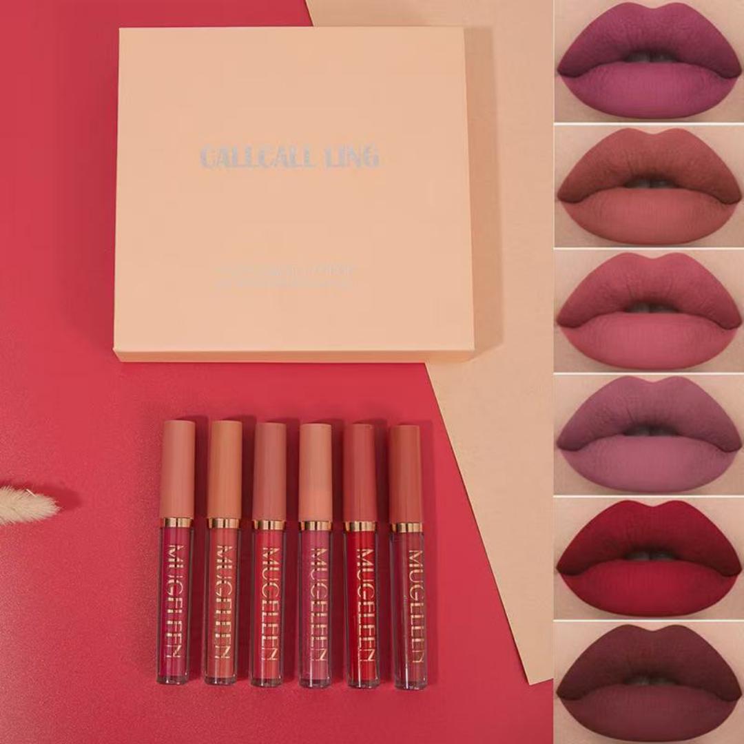 OFFER!!!FLASH SALE!!!CallCall ling 6PCS/Set Matte Lip Gloss Suit Moisturizing Lip Gloss Long-lasting Liquid Cosmetics Durable Waterproo Fahrenheit

Lip Glosses Non-Fading Makeup Multi Color

Lipsticks