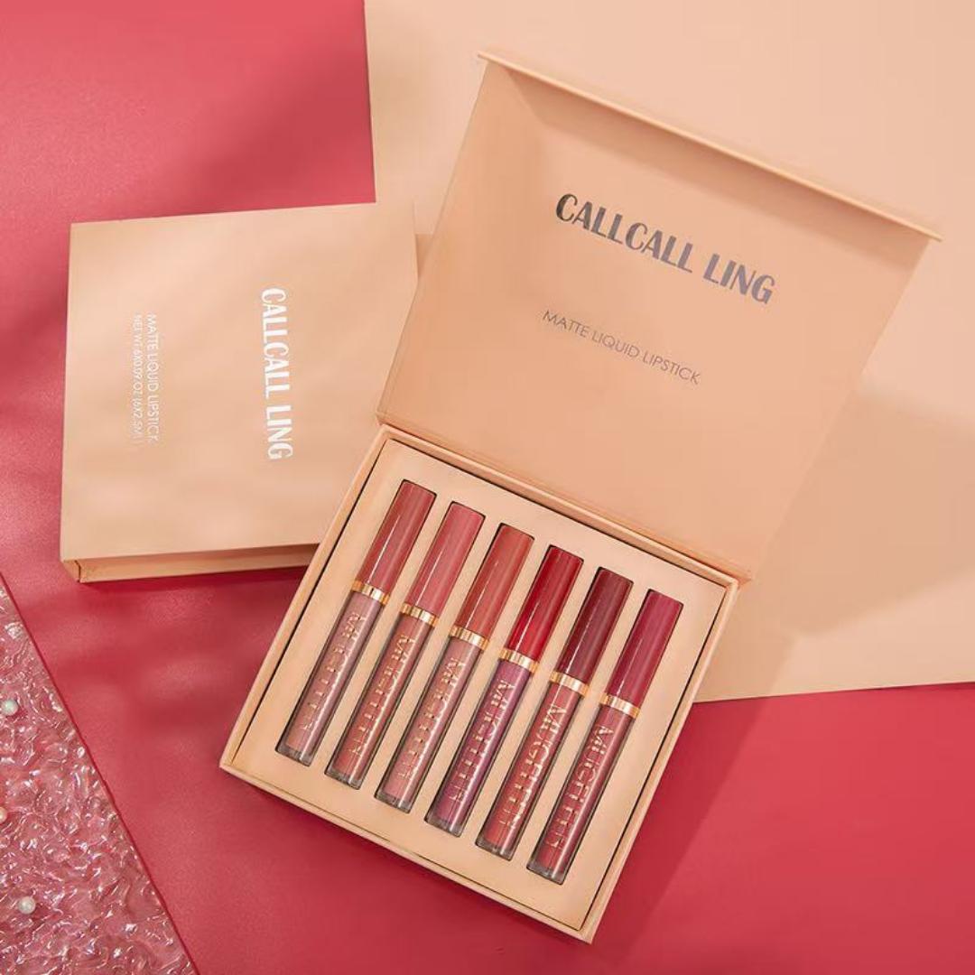OFFER!!!FLASH SALE!!!CallCall ling 6PCS/Set Matte Lip Gloss Suit Moisturizing Lip Gloss Long-lasting Liquid Cosmetics Durable Waterproo Fahrenheit

Lip Glosses Non-Fading Makeup Multi Color

Lipsticks