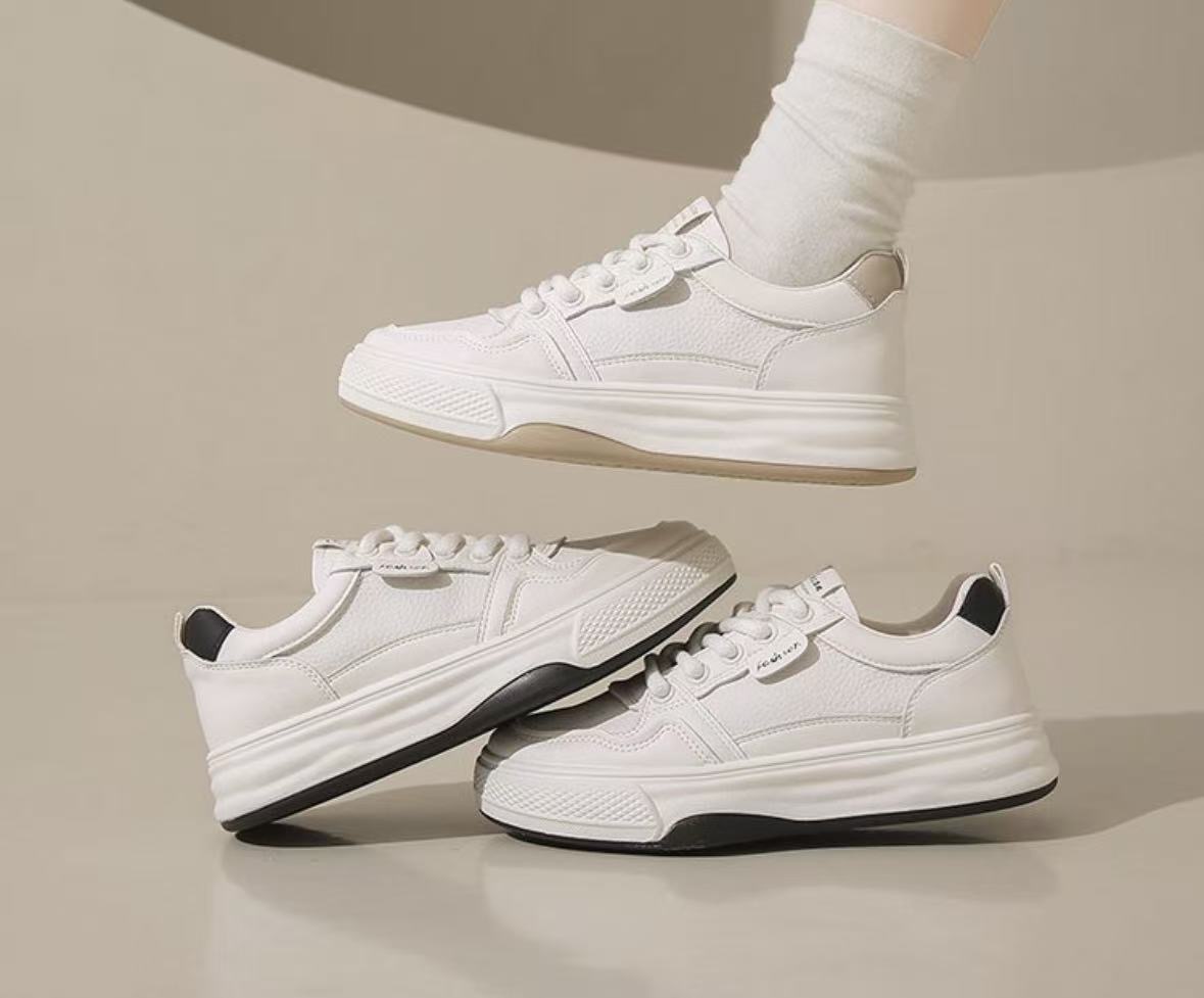 Star glow Girls ladies sneakers white breathable comfortable girl shoes easy to clean light hicking casual sneakers sizes 37-41