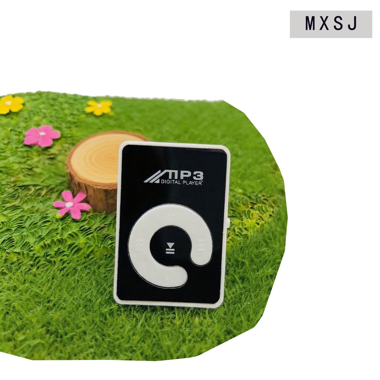 C Key Mirror MP3 Portable Clip MP3 Music Player