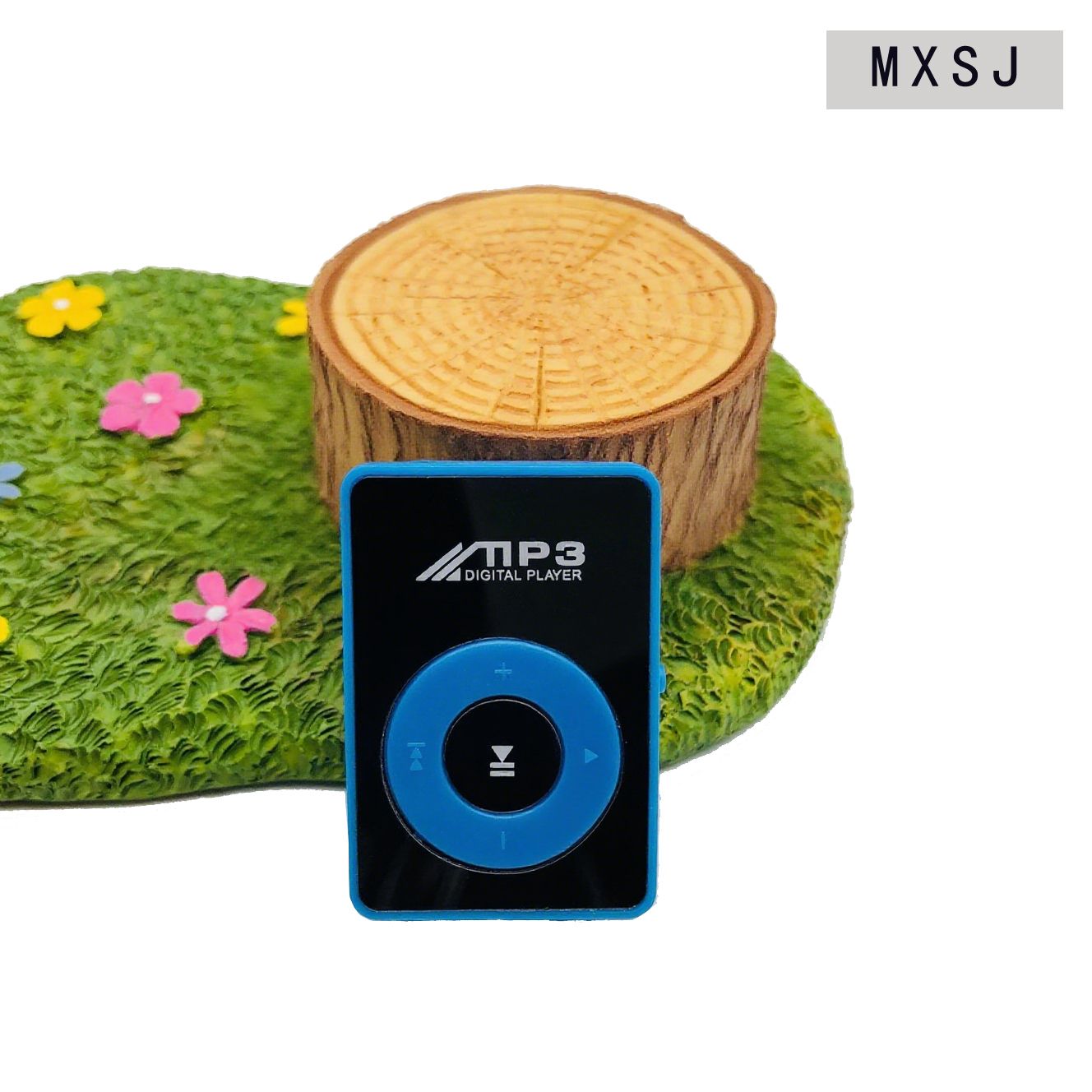 C Key Mirror MP3 Portable Clip MP3 Music Player