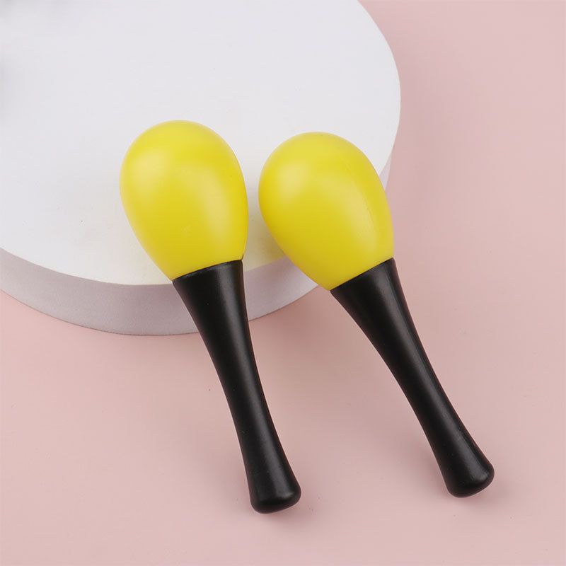 Plastic Maracas Young Children Strike, Auditory Training Striking Rod