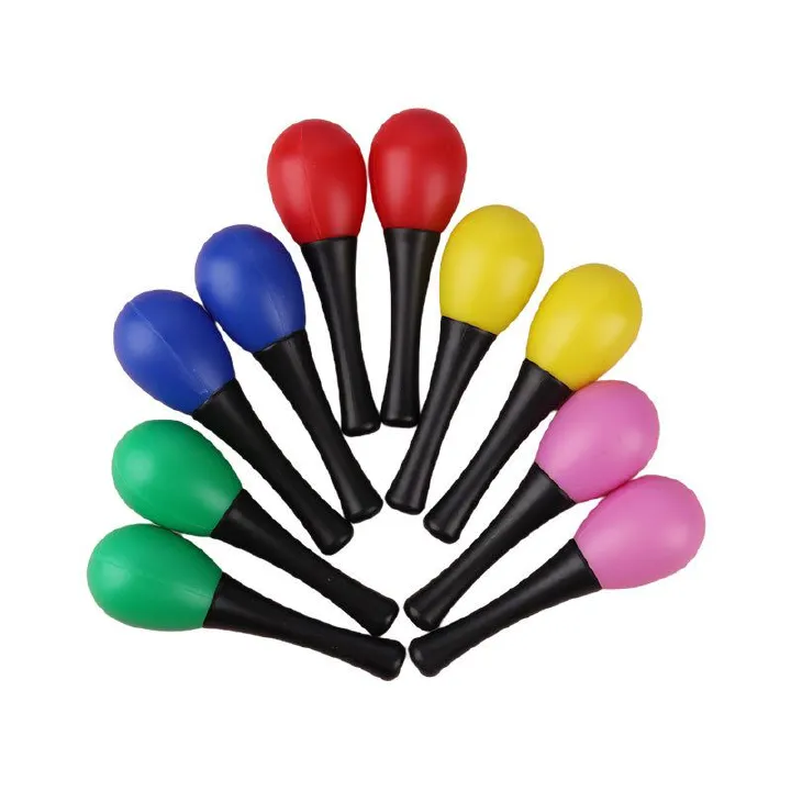 Plastic Maracas Young Children Strike, Auditory Training Striking Rod