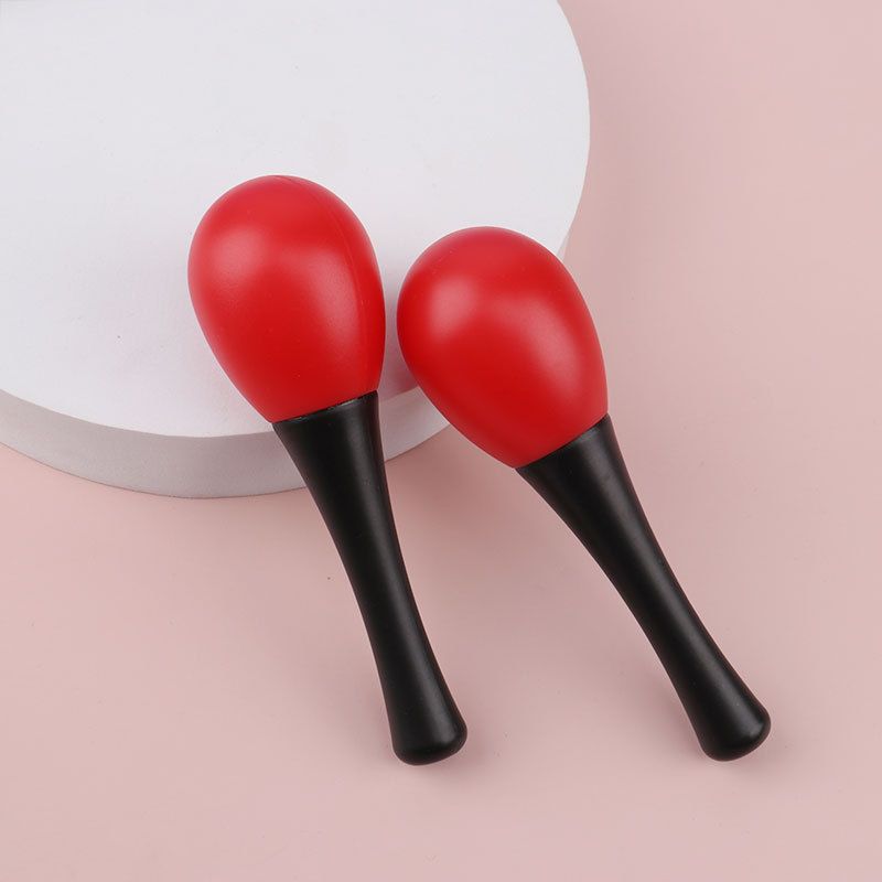 Plastic Maracas Young Children Strike, Auditory Training Striking Rod