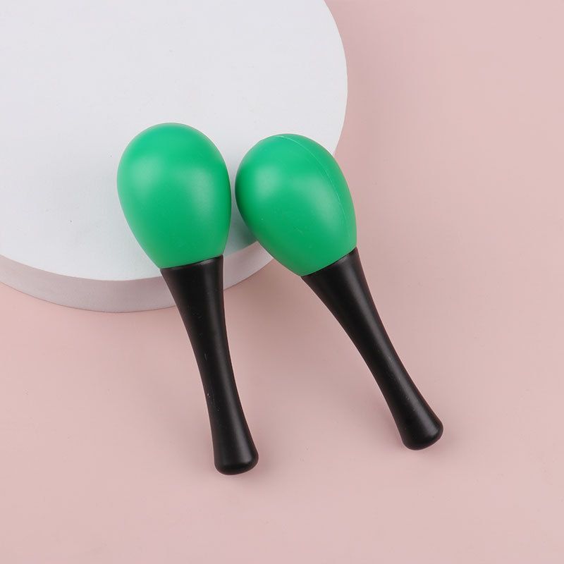 Plastic Maracas Young Children Strike, Auditory Training Striking Rod