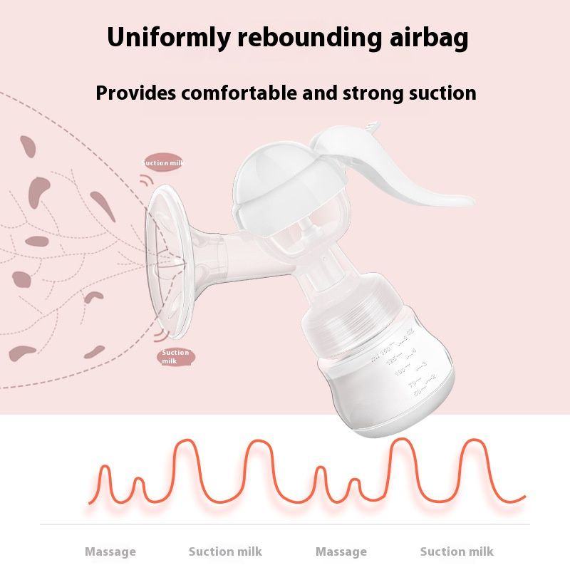 Manual Breast Pump Portable Baby Breast Milk Collection Device Pregnant Women Special Breast Pump