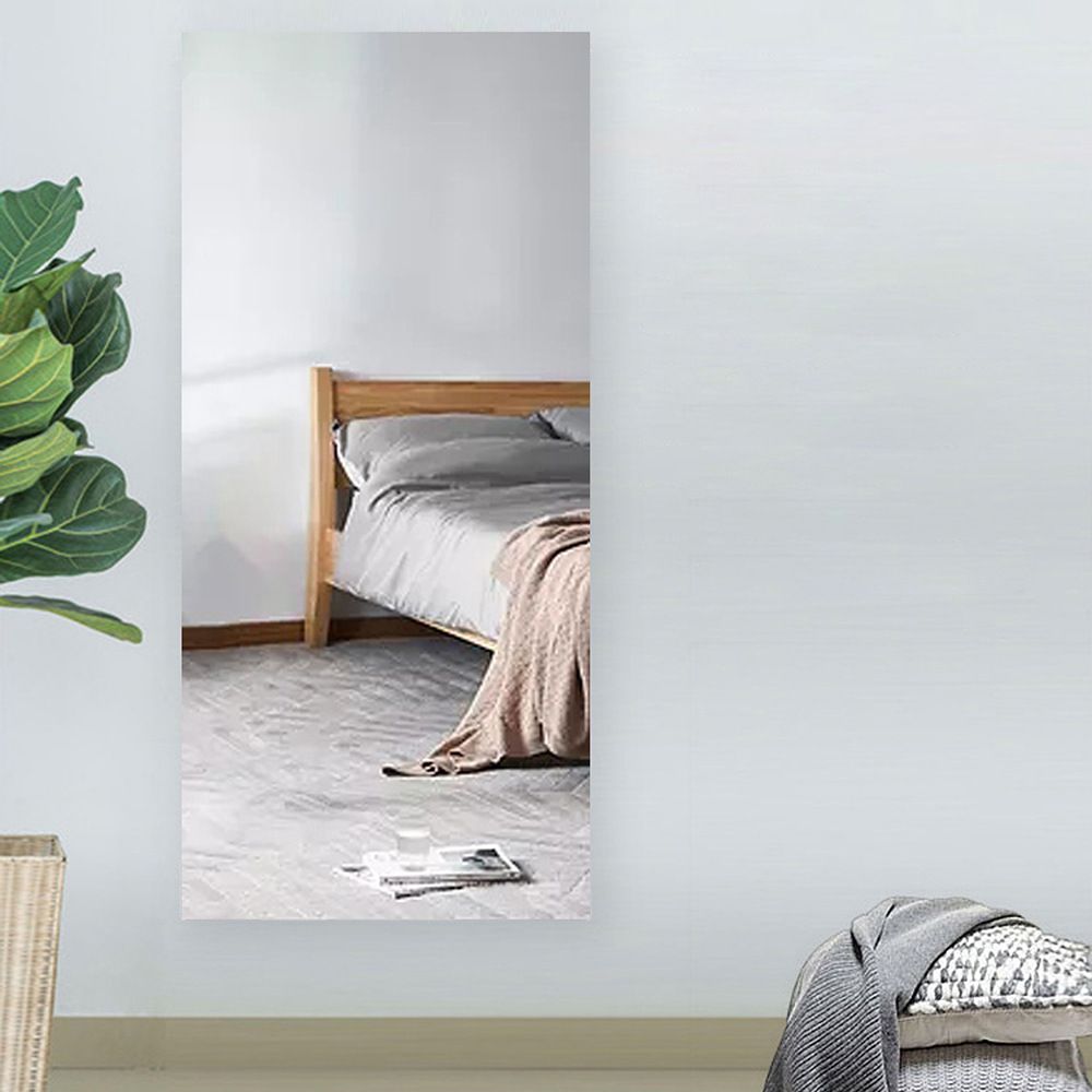 Mirror wall stickers for living room, bedroom, bedside, and bathroom - self-adhesive wall stickers