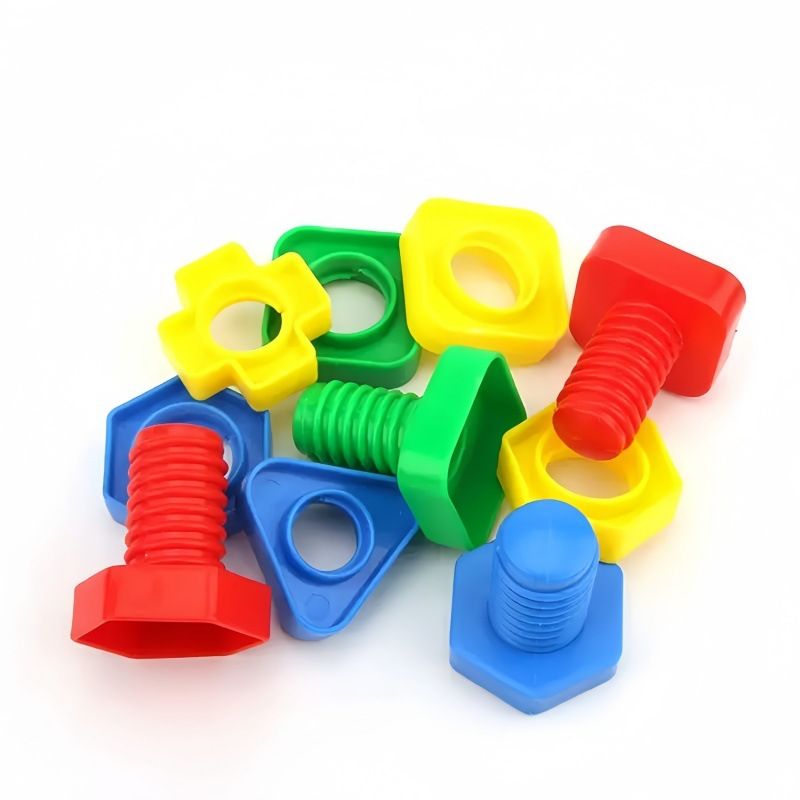 Children's screw-tightening toys, children's educational toys, screw-assembly toys